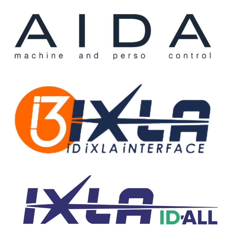 Logos of software applications IXLA